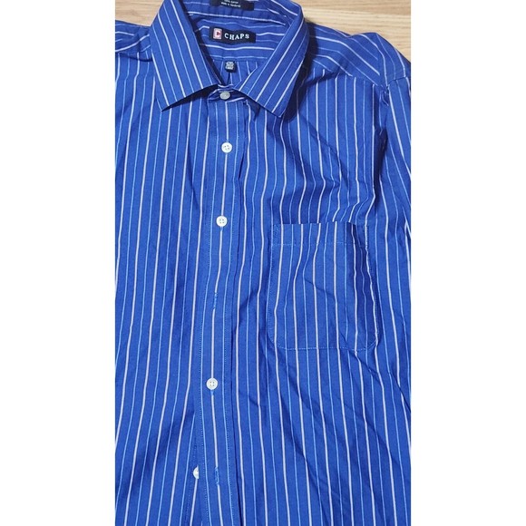 Chaps  Shirt Men's  Size Large  Long Sleeve Button Up - Picture 3 of 6